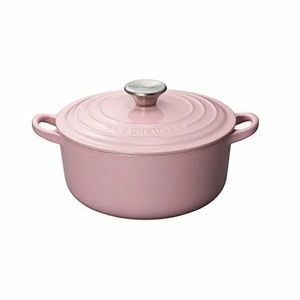 Le Creuset Round Cast Iron Dutch Oven 14 Cm 1 Qt Chiffon Pink Bonbon Hibiscus